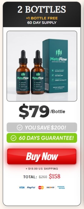 MetaFlow 1 bottle price