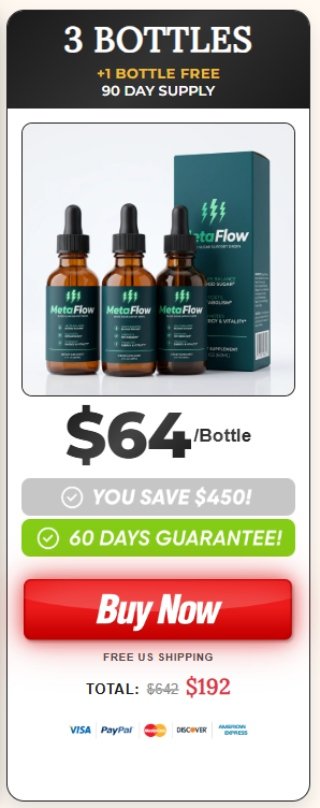 MetaFlow 3 bottles price